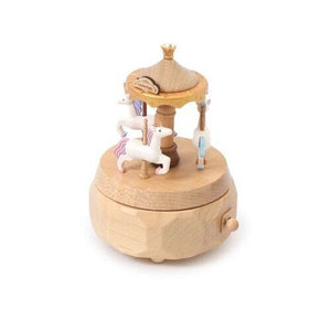 Wooderful Life - Unicorn Carousel Music Box