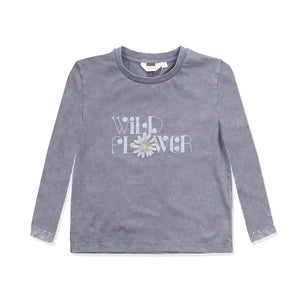 Missie Munster - Wild Flora LS Tee - Mineral Blk