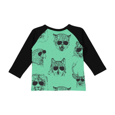 Wild Life Baby T-Shirt Long Sleeve T-Shirt Rock Your Baby 