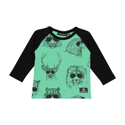 Wild Life Baby T-Shirt Long Sleeve T-Shirt Rock Your Baby 