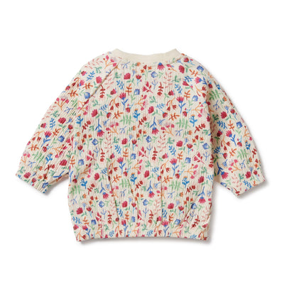 Wilson & Frenchy Tropical Garden Crinkle Sweat Sweatshirt Wilson & Frenchy 