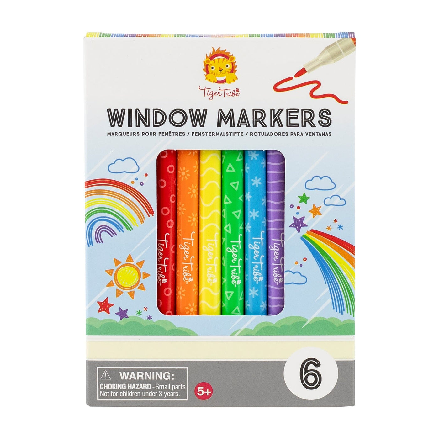 Window Markers Arts & Crafts Tiger Tribe 