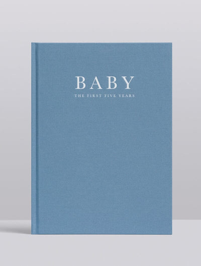 Write To Me Baby Journal - The First Five Years -Blue Journal Write To Me 